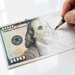 drawing money copy