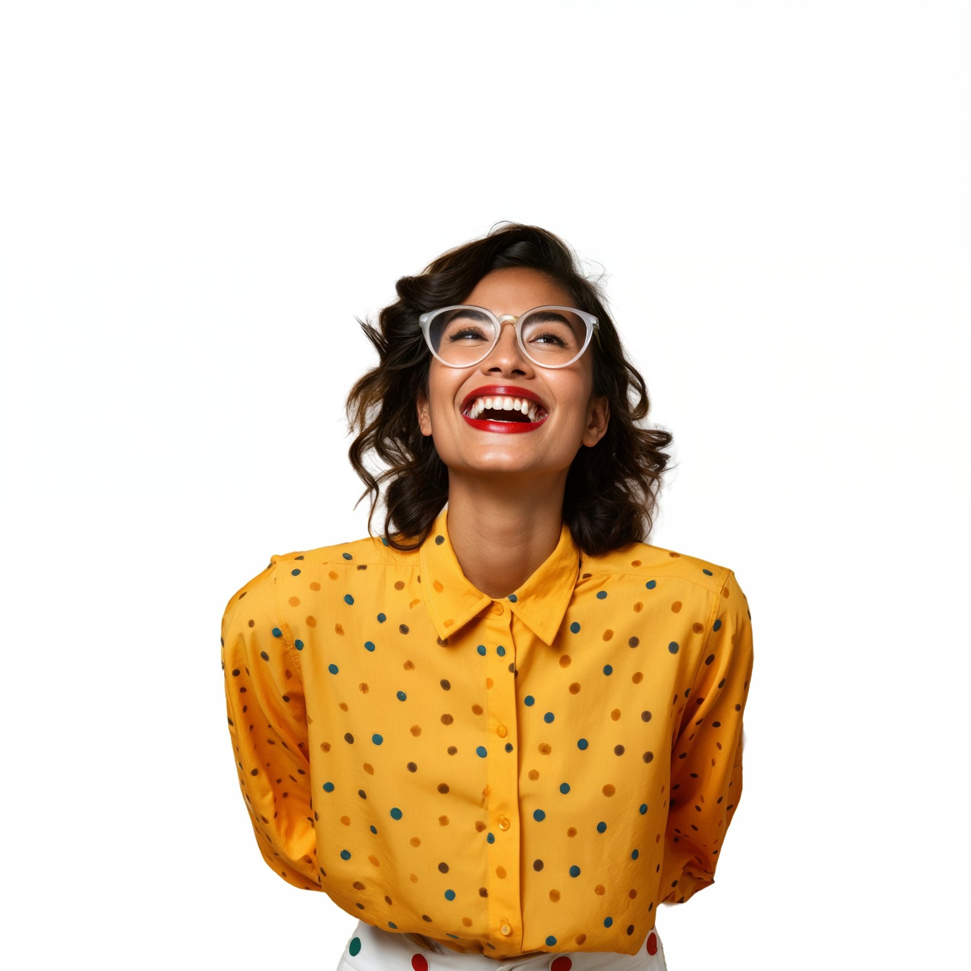 woman in yellow