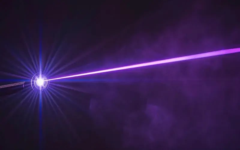 purple laser