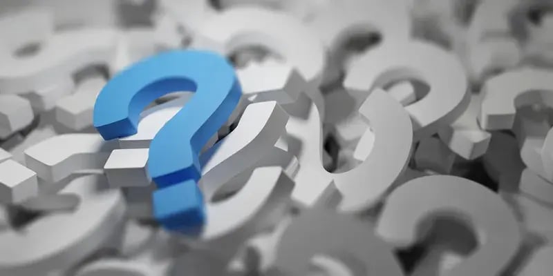 question marks